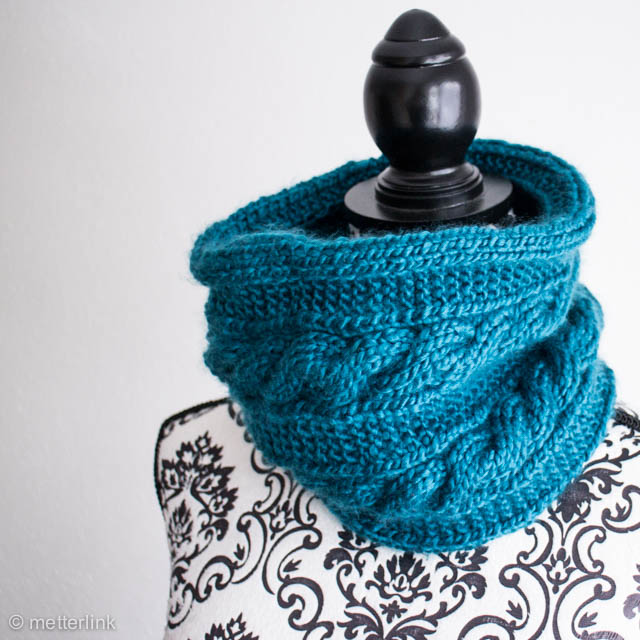 #germanscarfswap, stricken, schal, metterlink, Geschenk, Loop