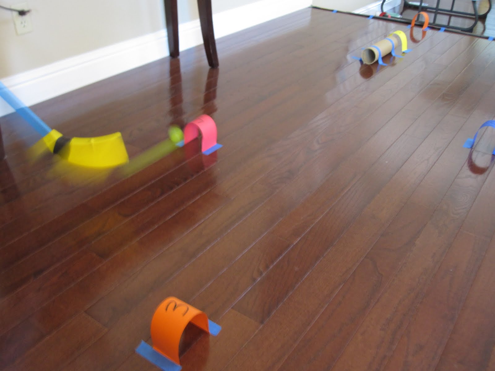 Toddler Approved! Indoor Counting Croquet