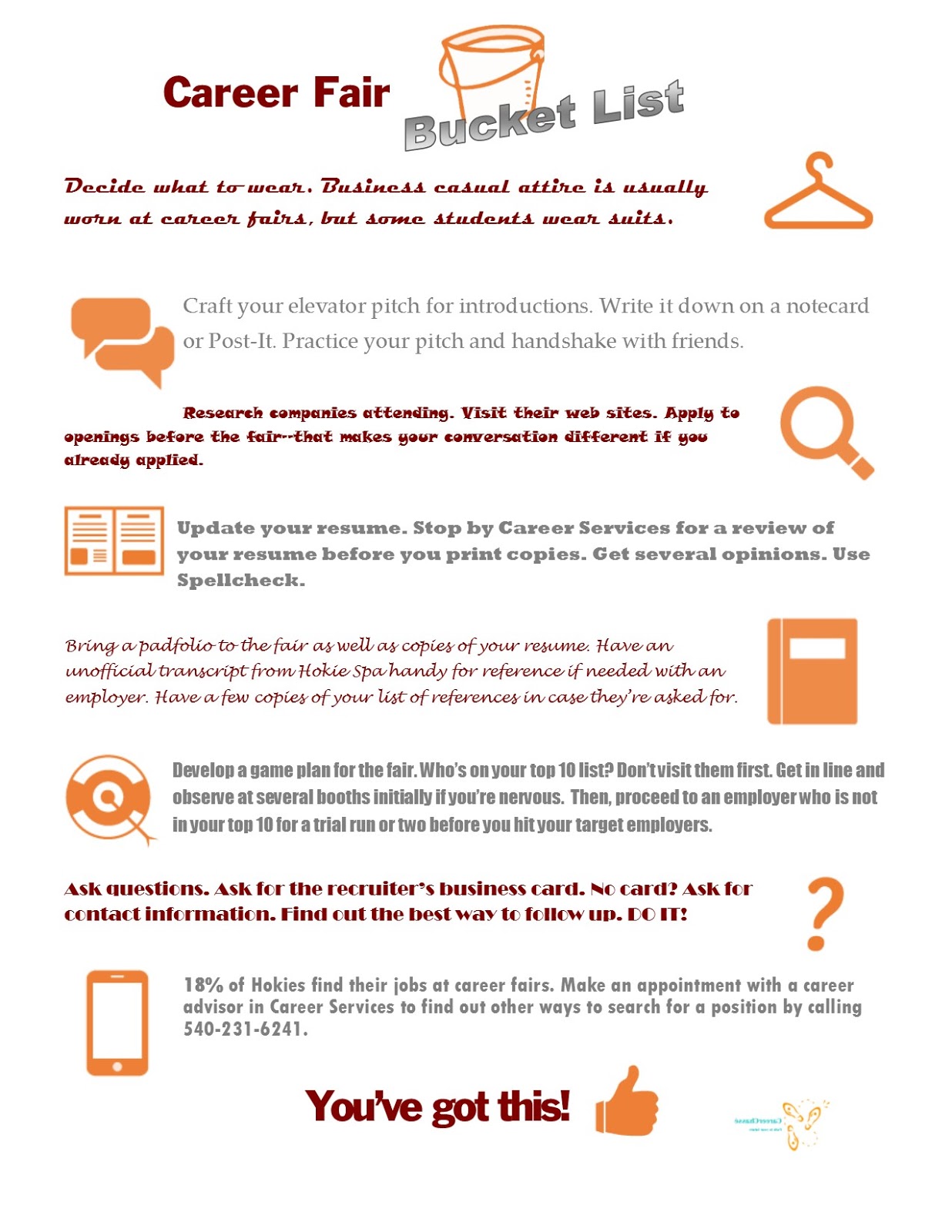 what questions to ask at a career fair