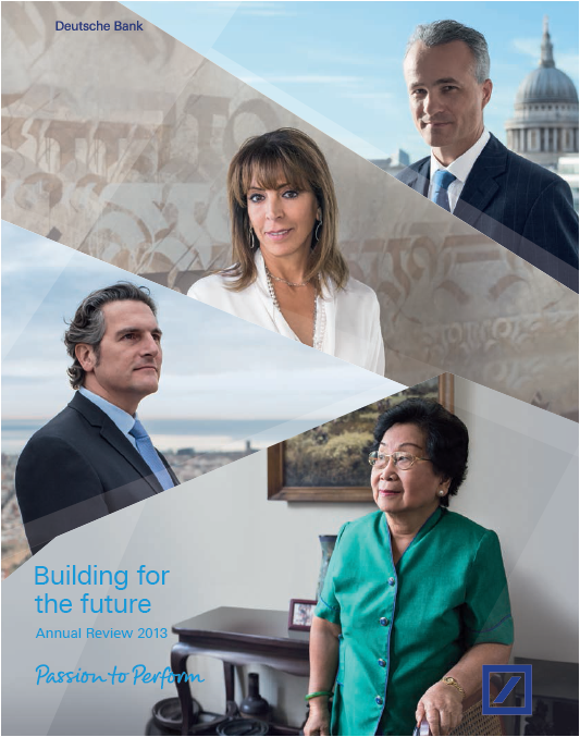 Deutsche Bank (DB) annual report 2013
