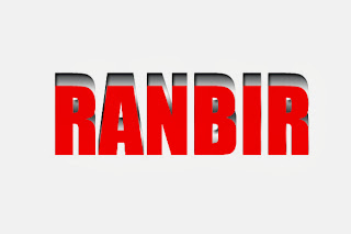 Ranbir 3D Name 