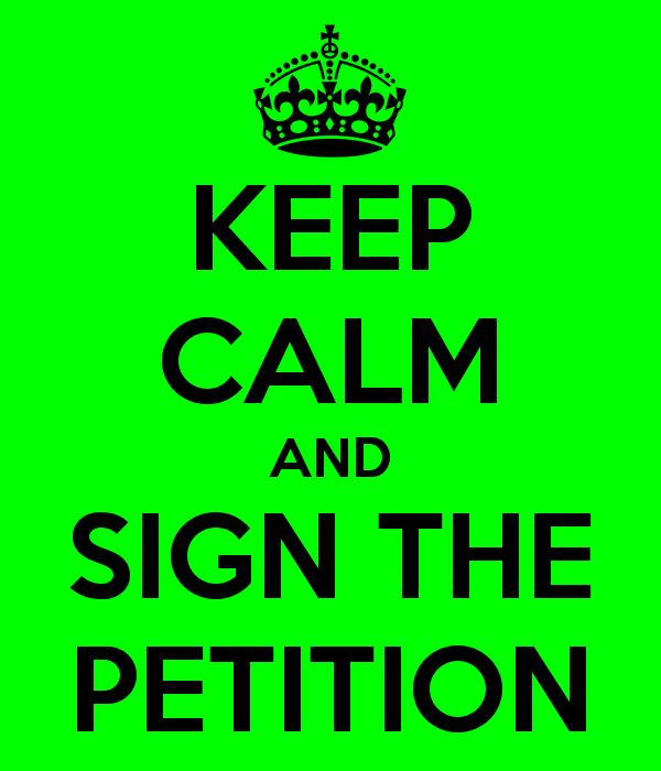 Sign the petition