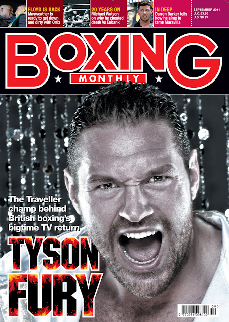 Tyson Fury 2011 Magazine Cover