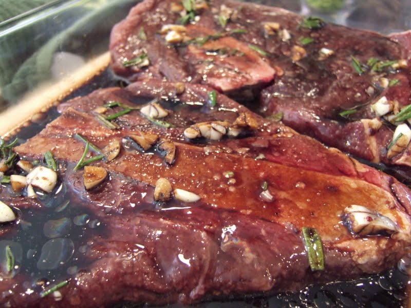 foodfarmhealth Recipe Rosemary Balsamic Steak Marinade