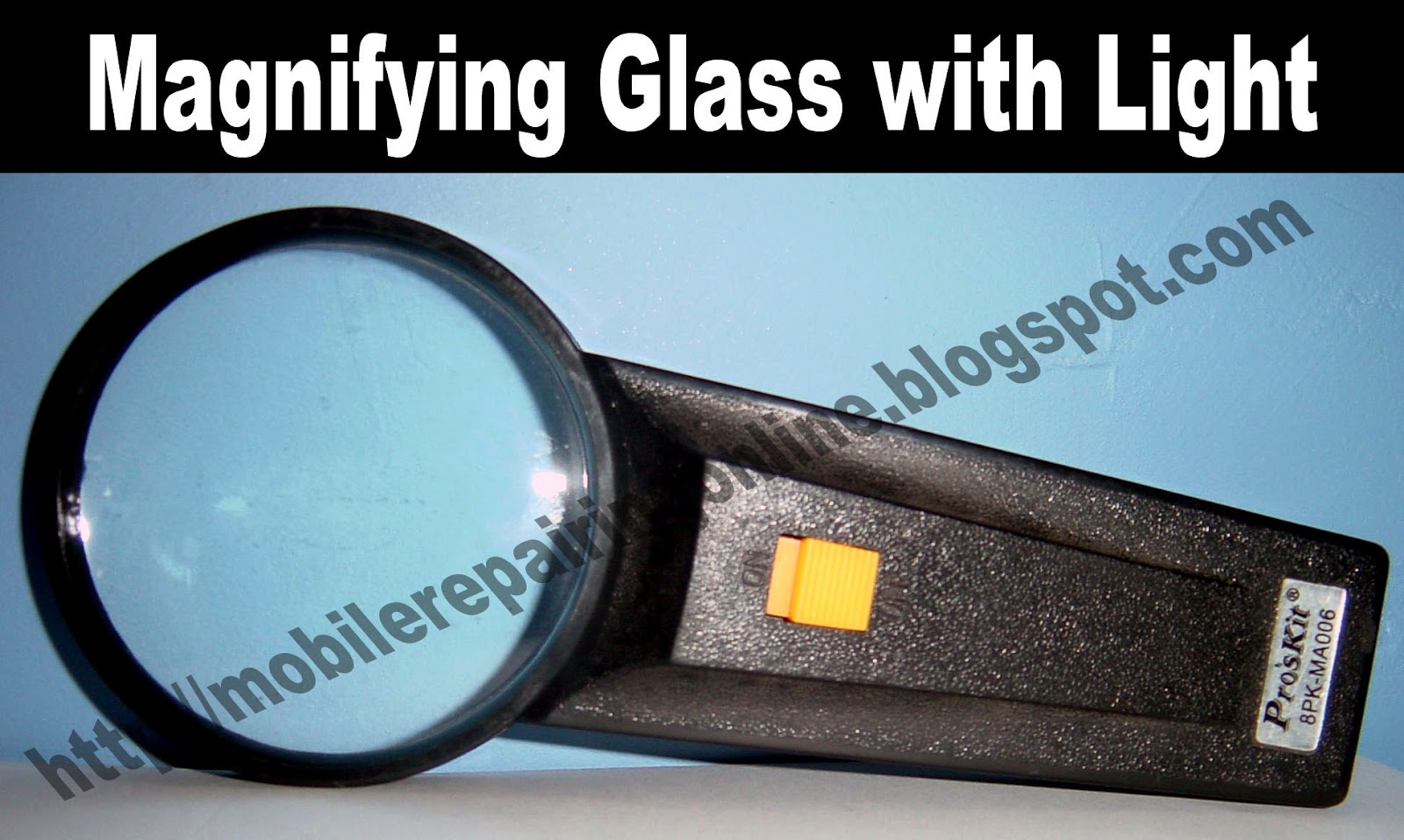 Magnifying Glass with Light Mobile Repairing Online