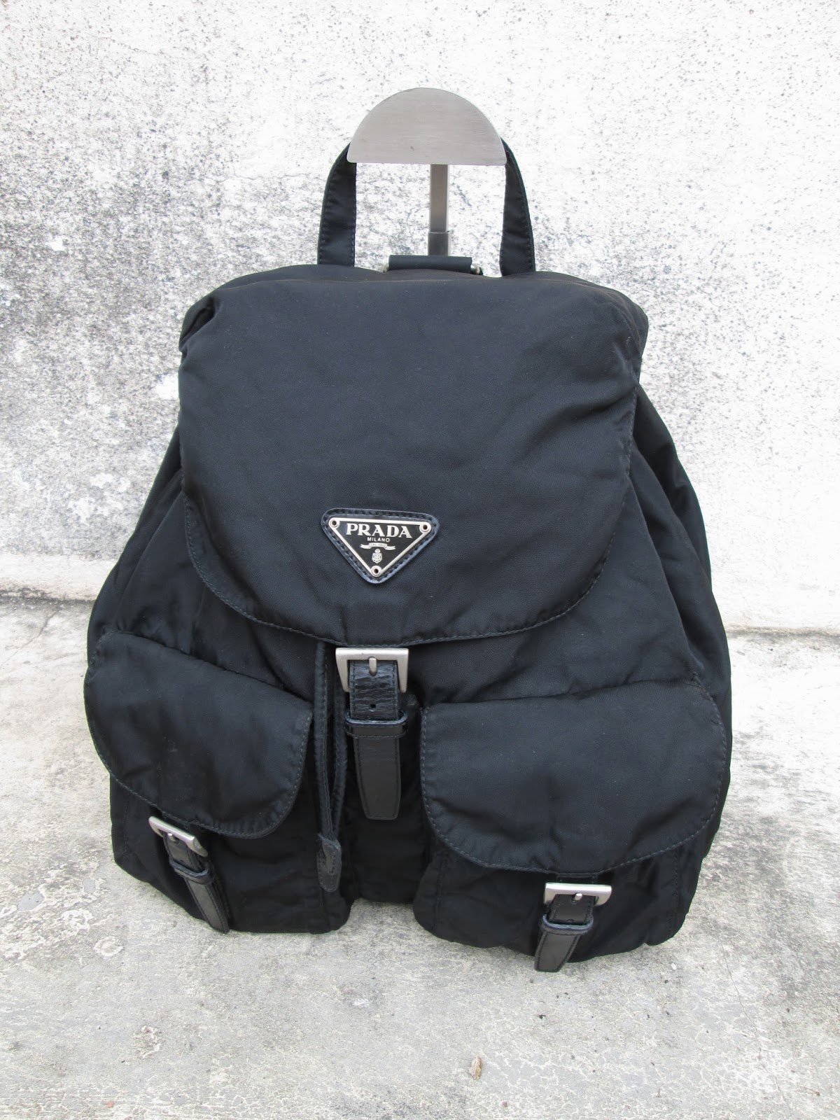 d0rayakEEbaG Authentic PRADA Nylon Backpack(SOLD)