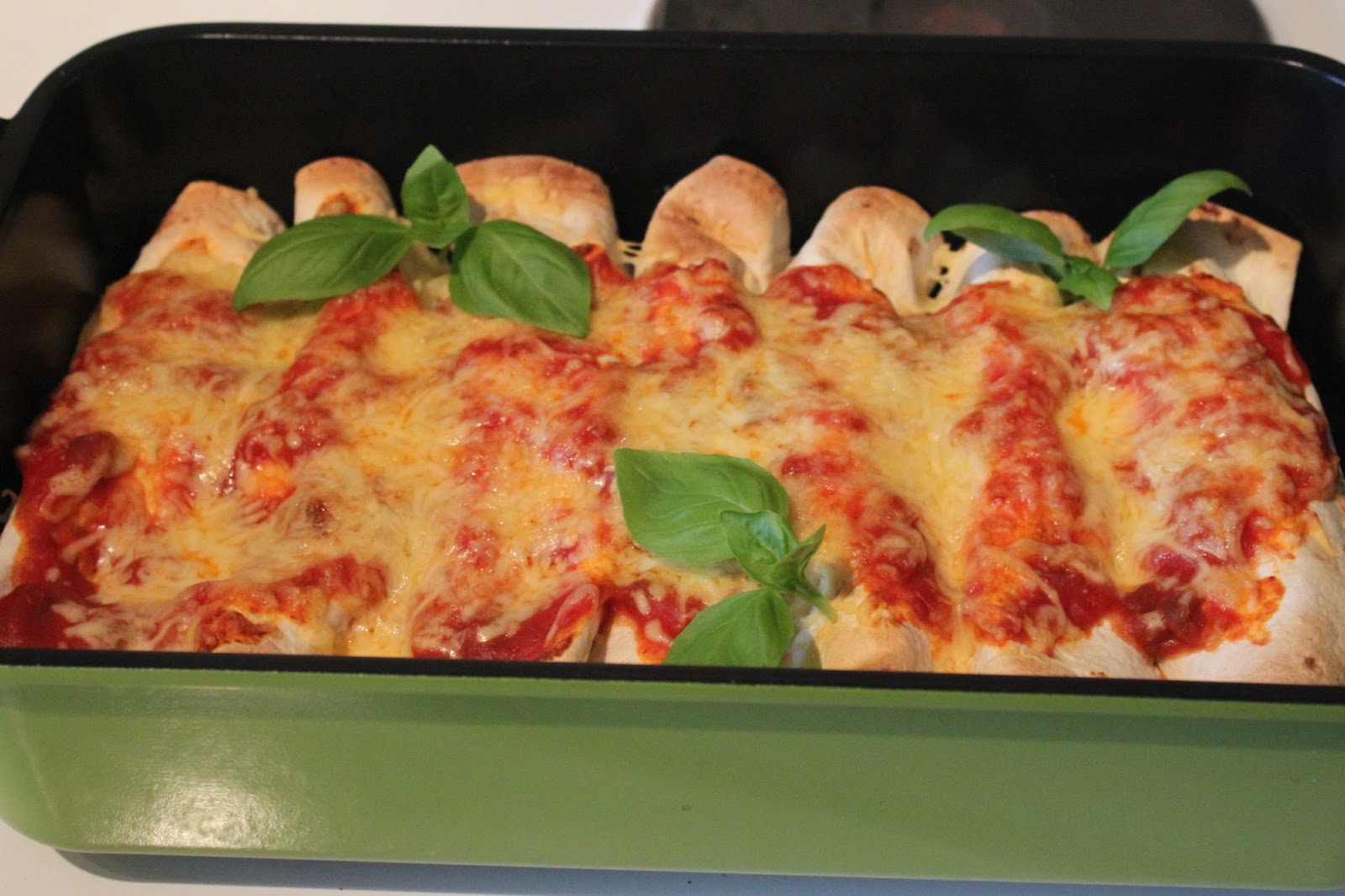 Mumsfillibaba!!! Enchiladas med fajitakryddad kyckling