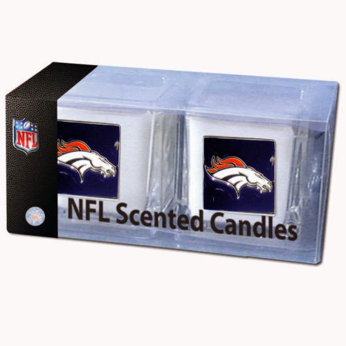 Denver Broncos NFL Scented Candle Set