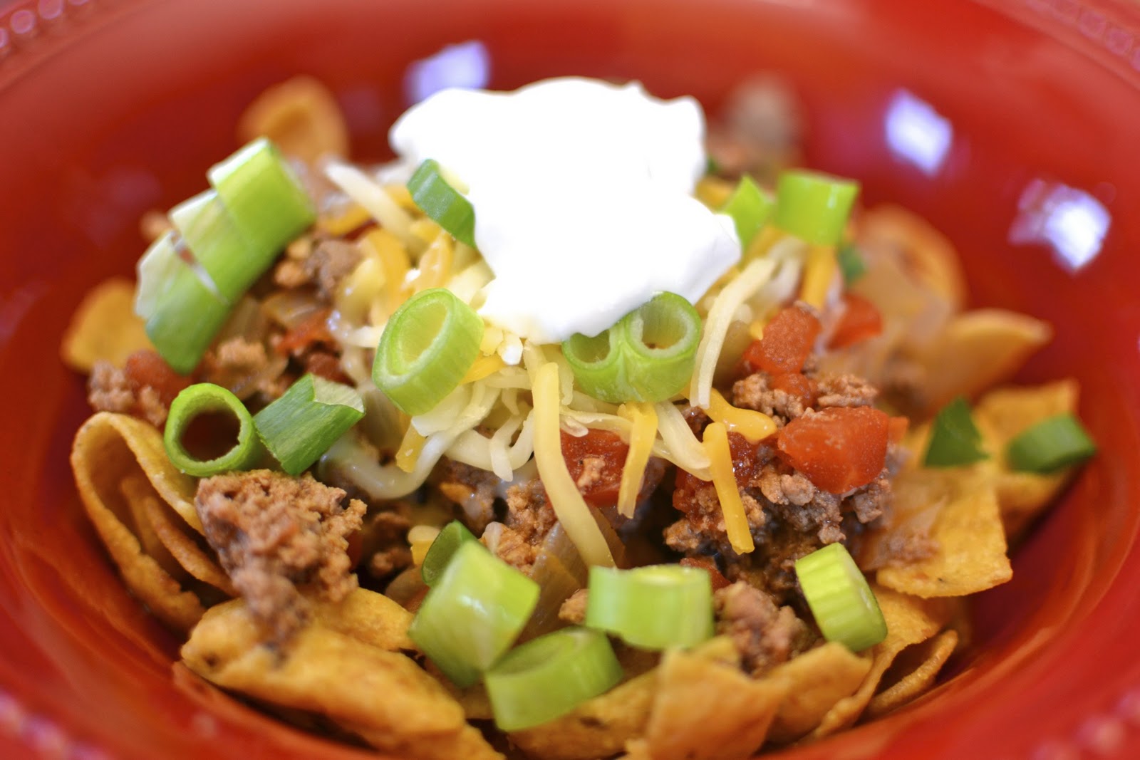 "Pointless" Meals Chili Corn Chip Pie