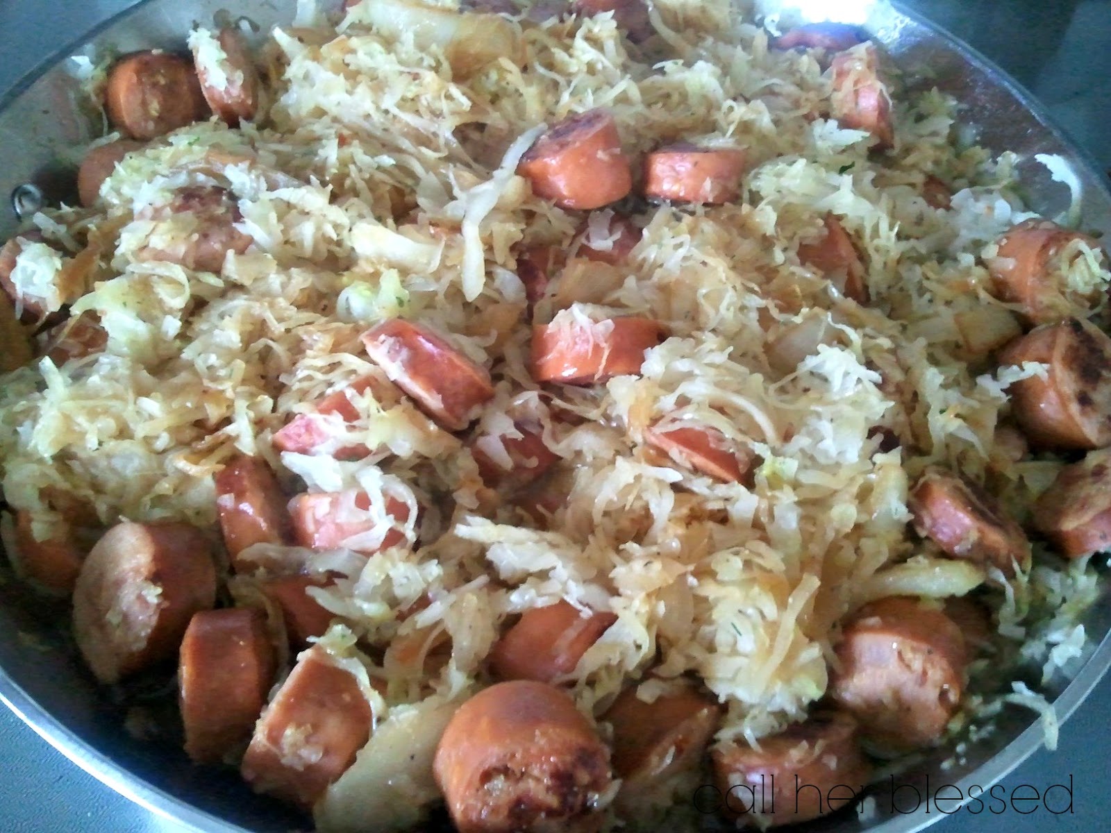 Sausage sauerkraut smoked recipe pork recipes dinner polish roast angela callherblessed southern grew often eating most If The Creek Don't Rise: Smoked Sausage & Sauerkraut