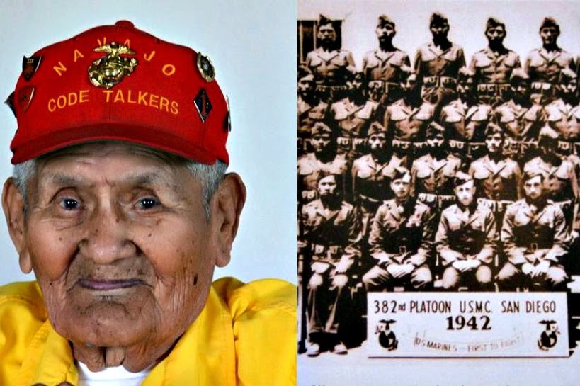 Murió Chester Nez, el último guardián del código navajo de la II Guerra