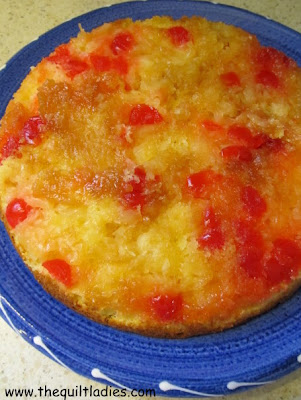 Pineapple UpSide Down Cake Recipe