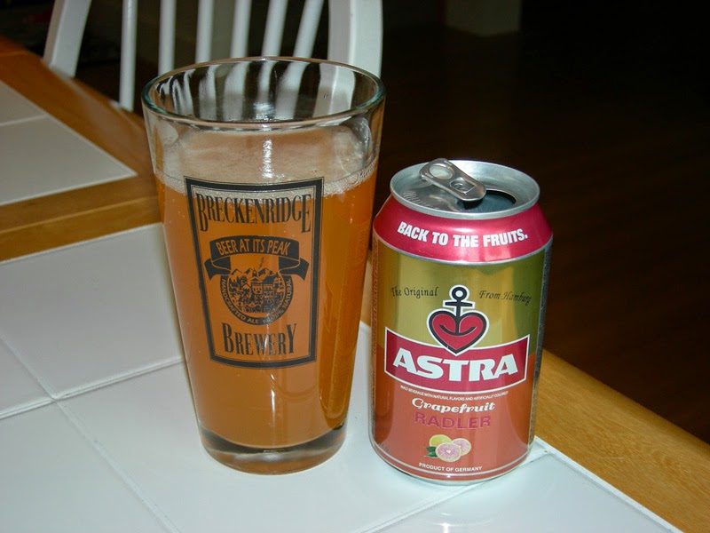 Beer of the Weekend 675 Astra Grapefruit Radler