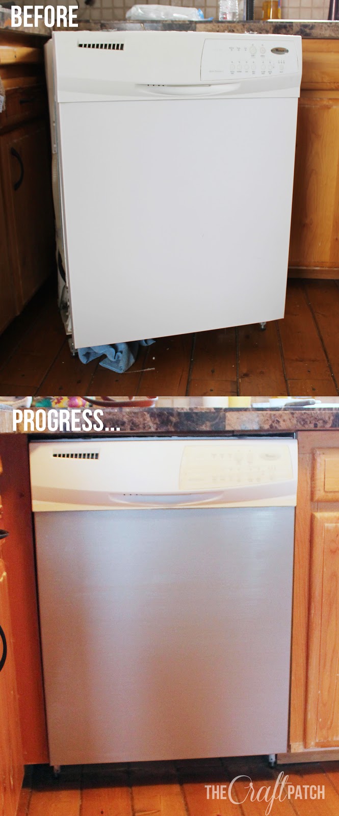 The Craft Patch I Painted My Appliances!!! (Liquid Stainless Steel Review)