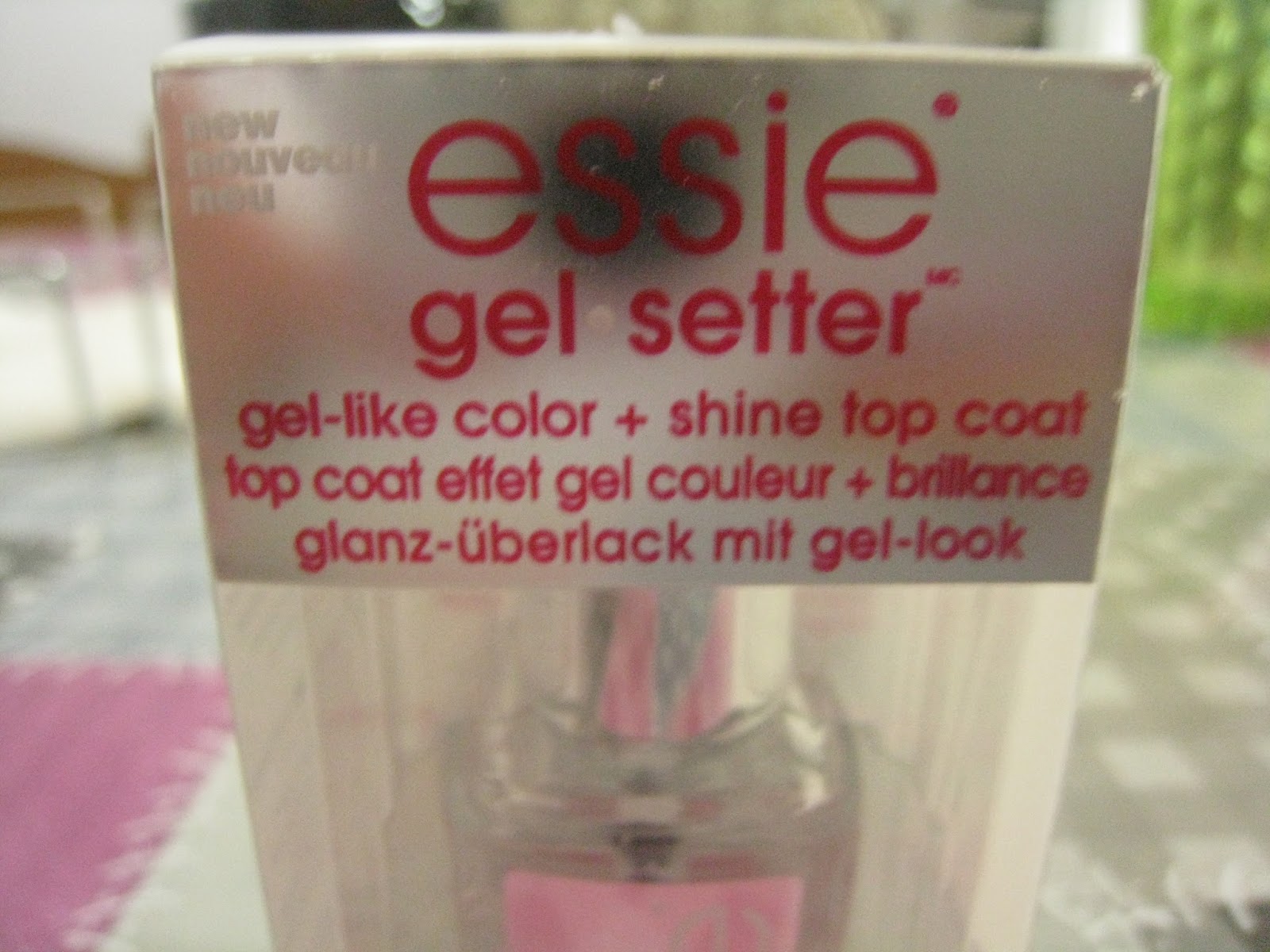 Elgr Nail Art Health And Beauty Pages By Eleftheria Essie Gel Setter Top Coat Review
