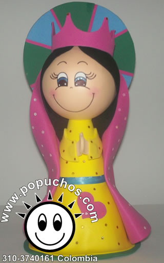 fofuchas de virgencitas