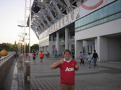 In the plaza of the FIFA WC Staduim