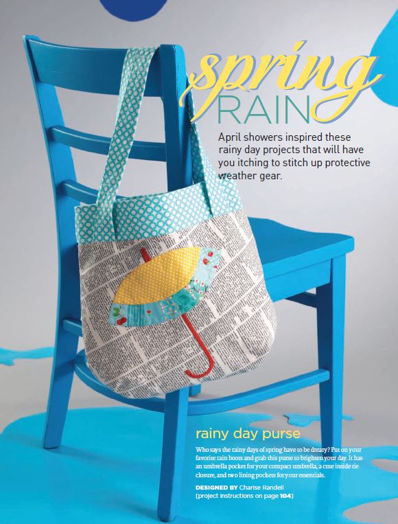 Charise Creates Stitch Day 4 Rainy Day Purse