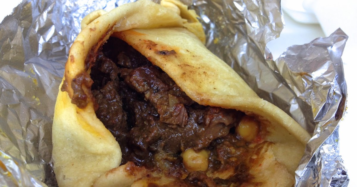 I Will Eat London Caribbean lamb curry roti wrap, Wrap it Up!