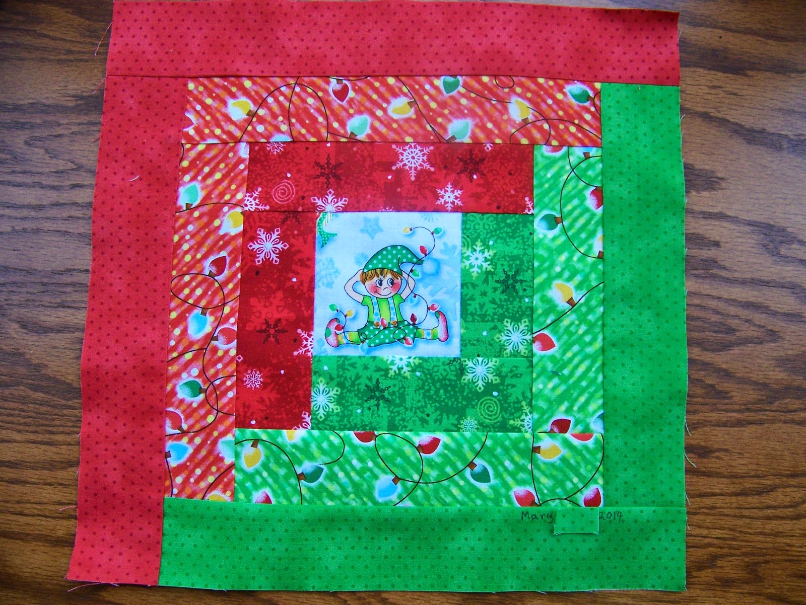 the momoo Elf on the Shelf Fabric