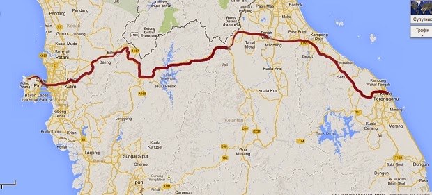 Велосипедом через Малайзию