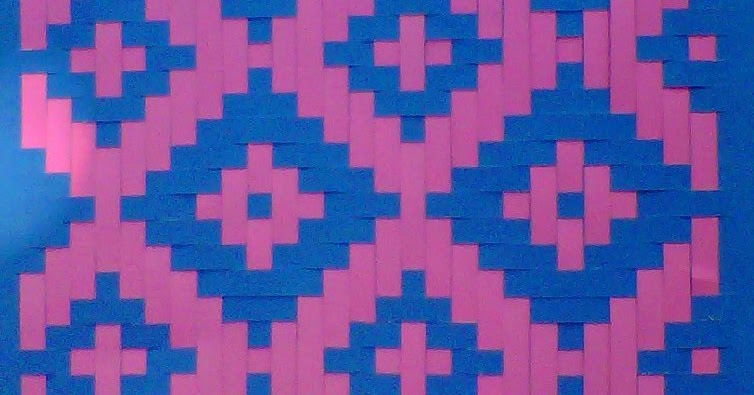 Kreasi'Q Anyaman dari Kertas Warna