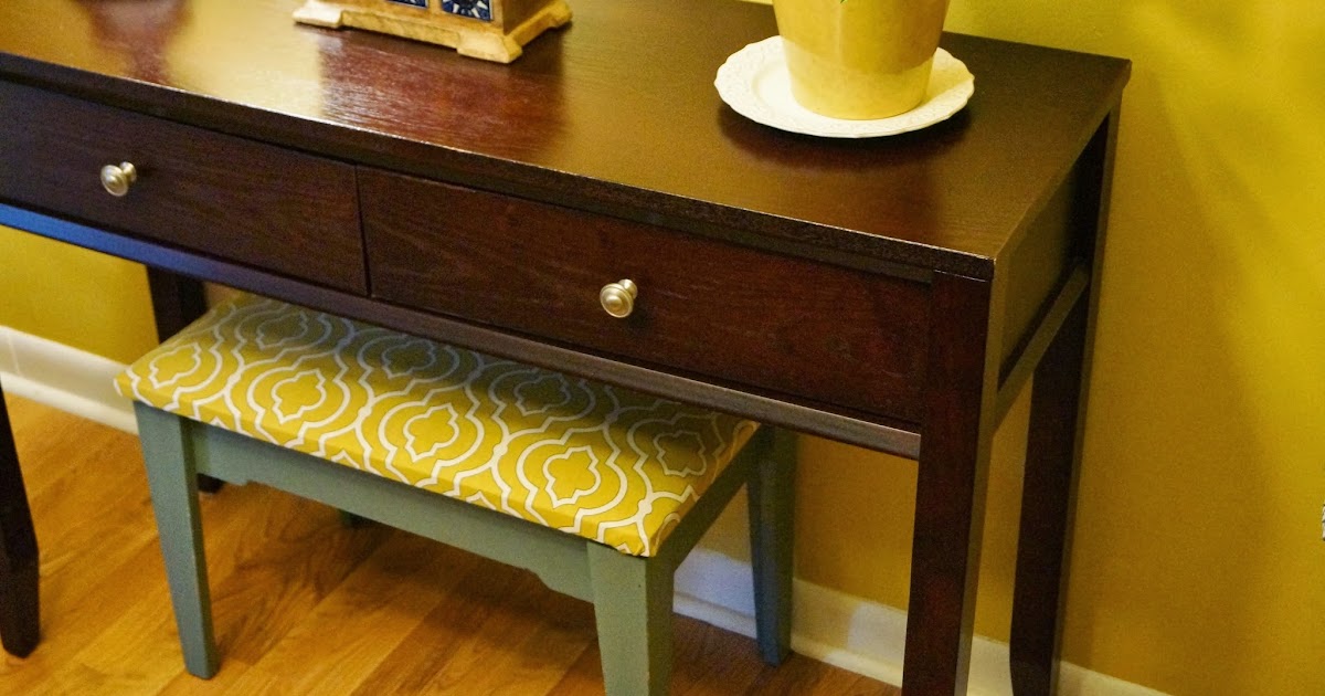 Don't Disturb This Groove Painted Console Table Makeover