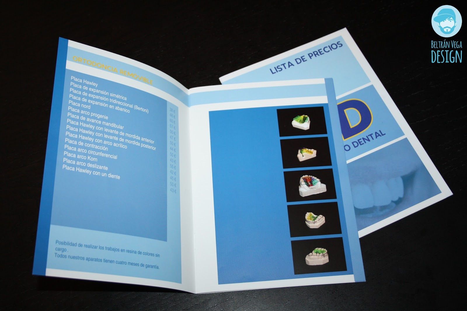 Lista de precios. laboratorio dental S&D Beltrán Vega