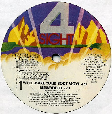 Renard With No Regard Featuring Ced-What? ‎– We'll Make Your Body Move (1987, VLS, VBR)