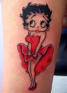 Betty Boop Tattoos