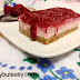 No- Bake cheese cake with homemade strawberry jam