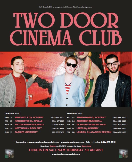 is two door cinema club tour is two door cinema club tour