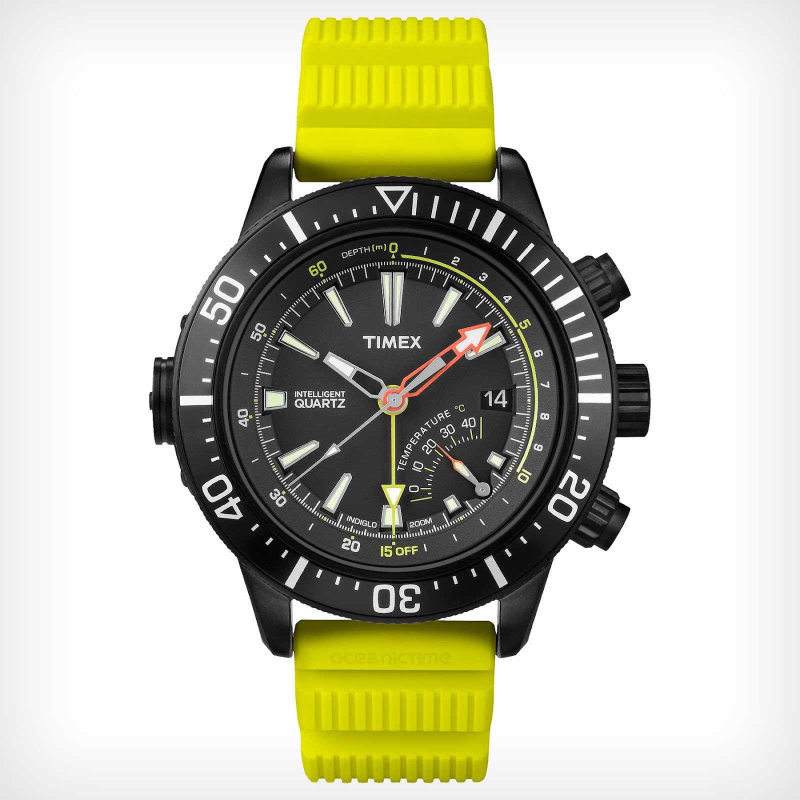 Watch Magazine TIMEX Intelligent Quartz Depth GAUGE