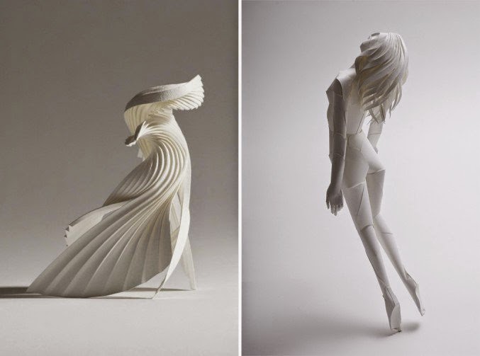 RÃ©sultat de recherche d'images pour "sculpture de papier arts plastiques"