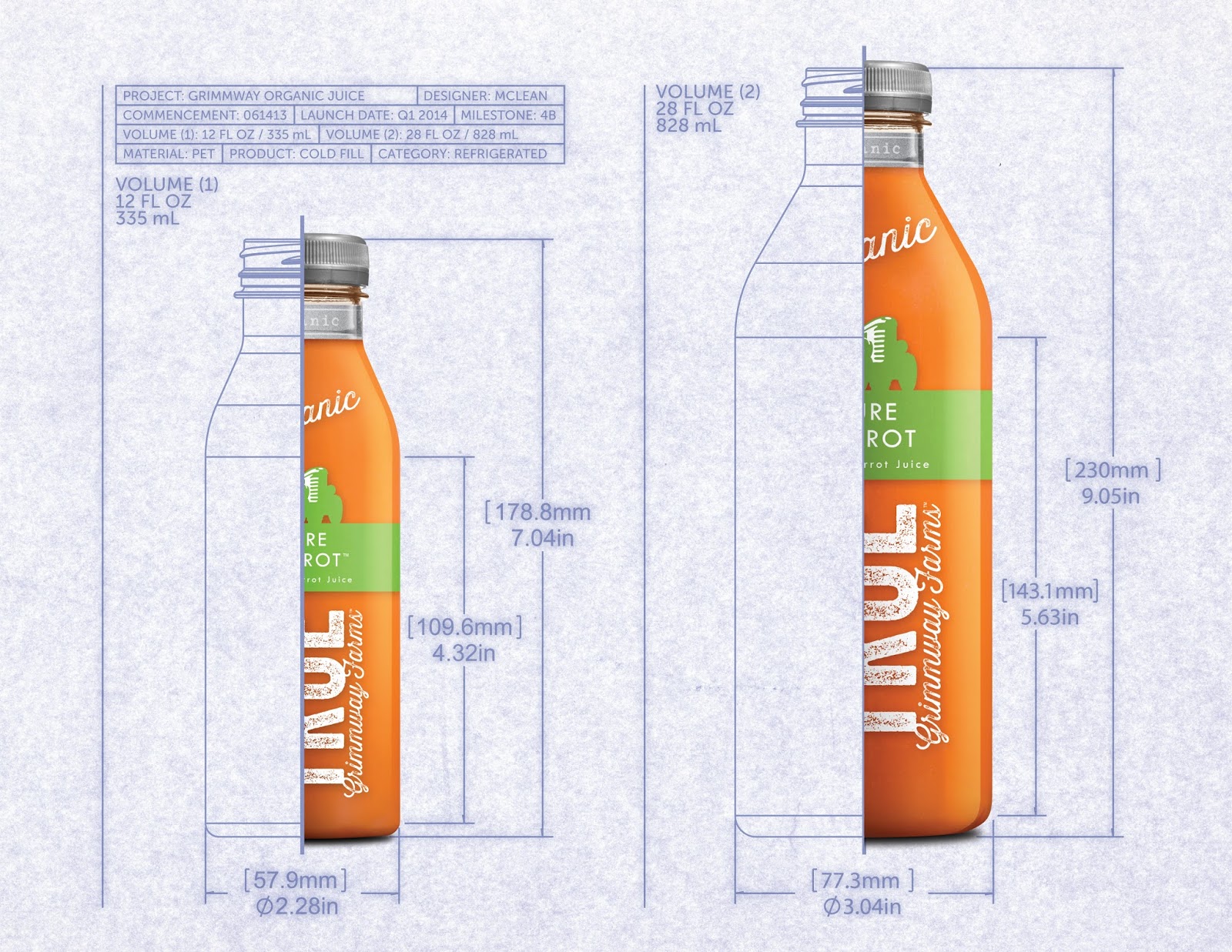 True Organic Juice Packaging Of The World