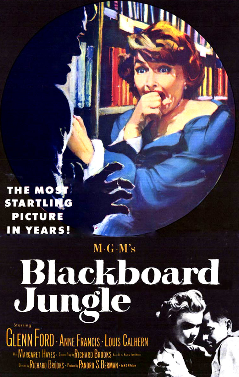 MOVIE POSTERS BLACKBOARD JUNGLE