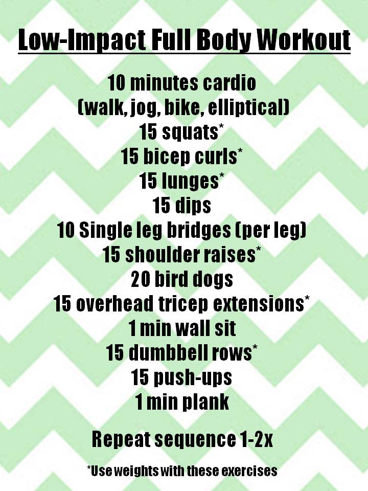 The Healthy Sooner A Full Body Workout