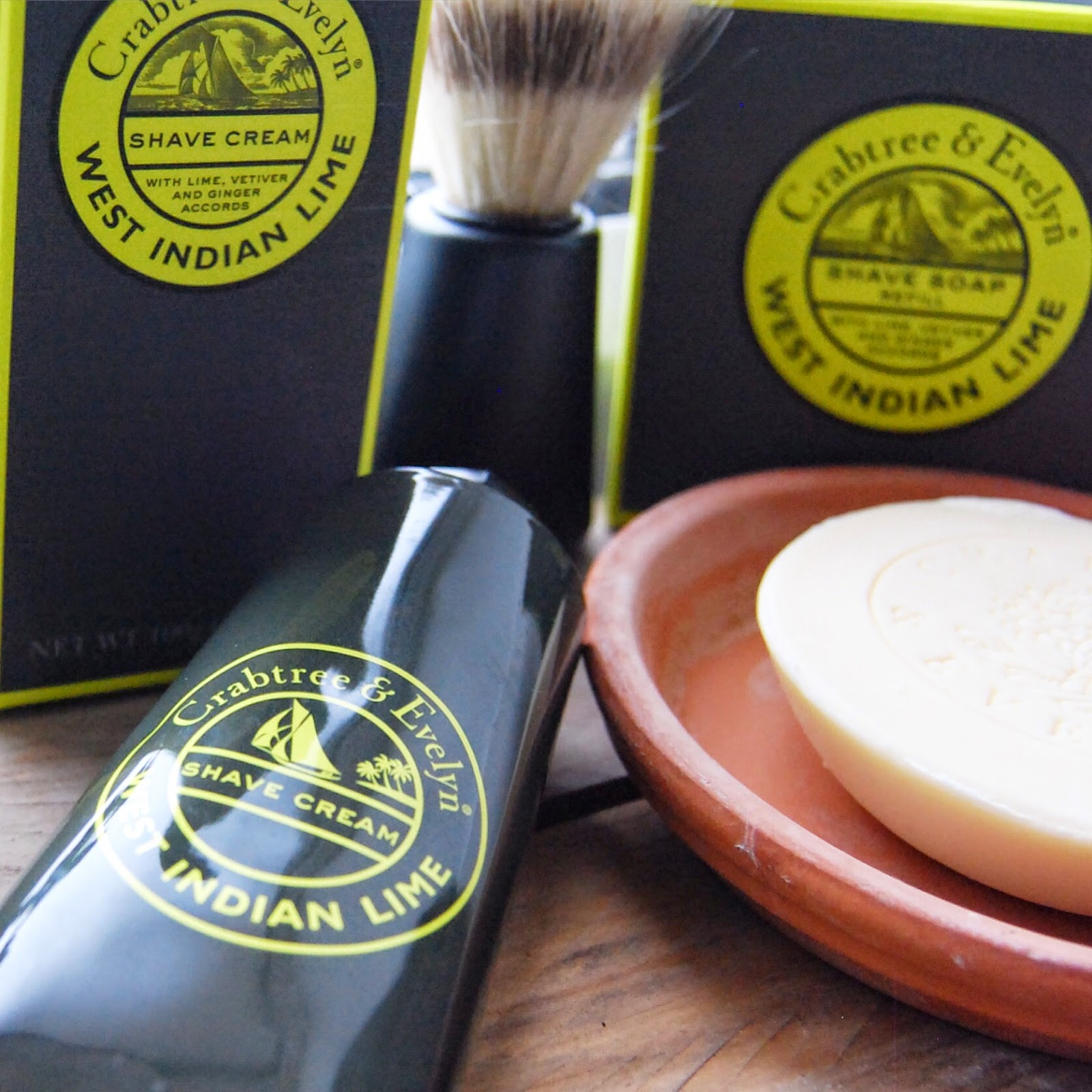 Crabtree & Evelyn Shaving Soap Brick Dust & Glitter