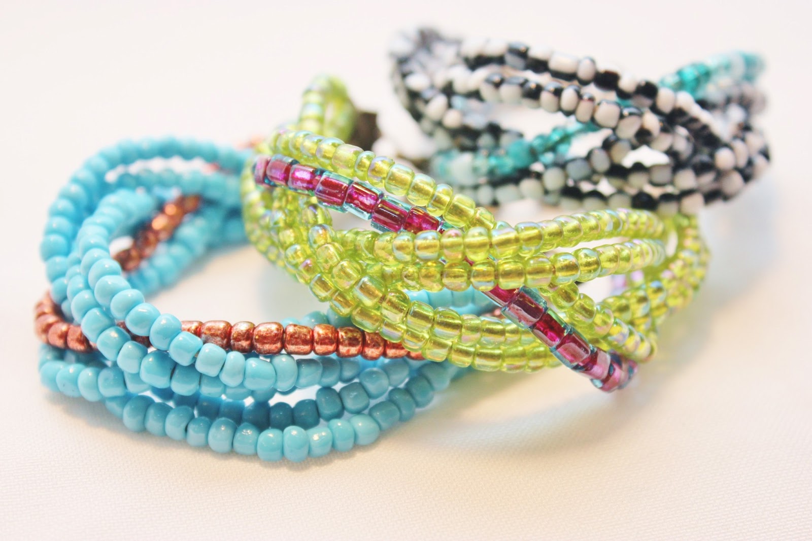 ispywithmycraftyeyes Easy MultiStrand Braided Bracelet Tutorial