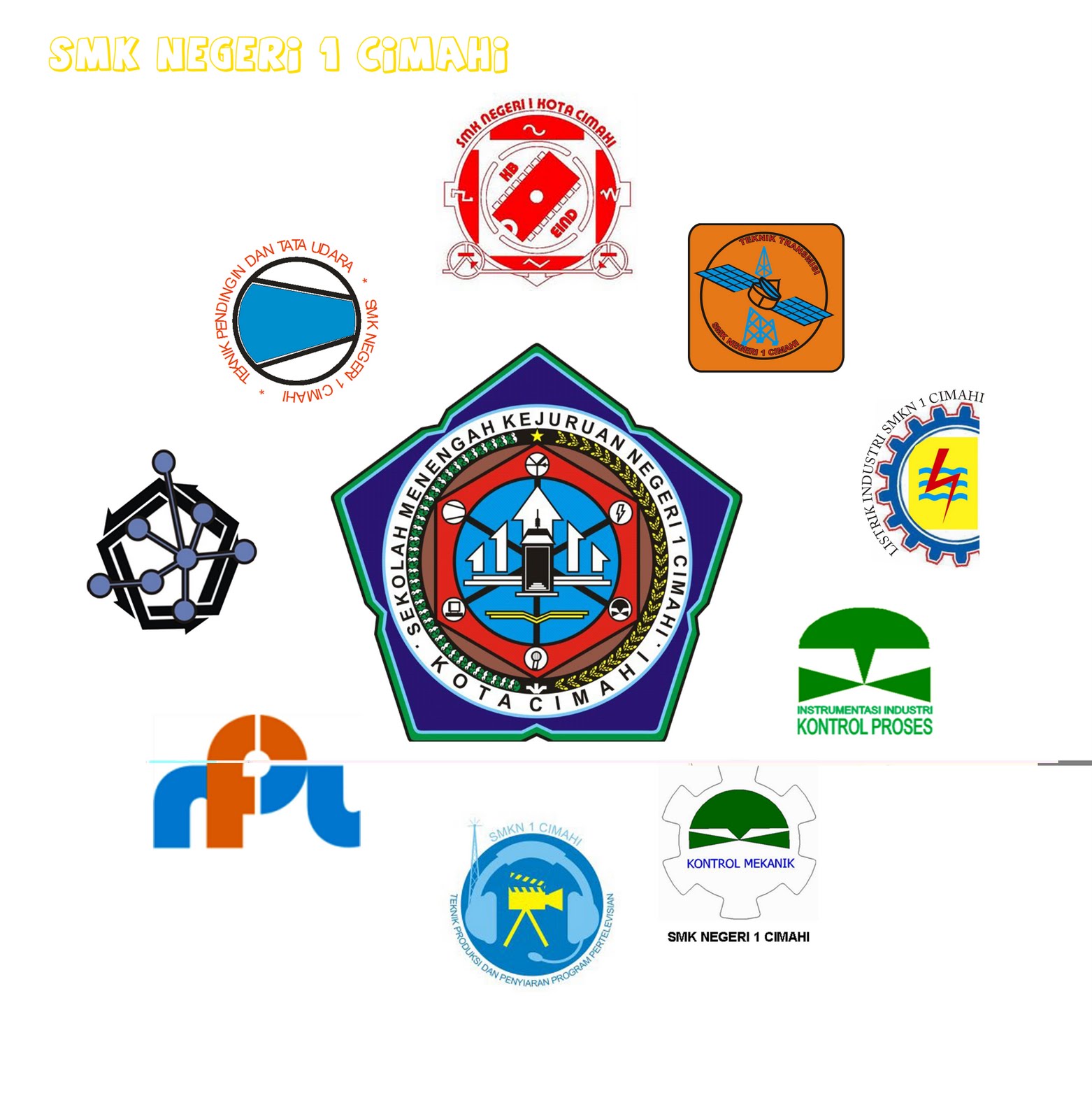 VICKY ACHMAD , i wanna be a light: Lambang Kompetensi Keahlian di SMKN