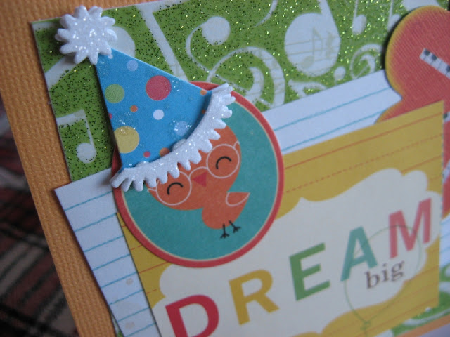 Sugar and Shimmer: DIY Birthday Card - Dream Big