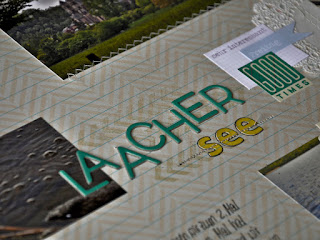 Scrapbooking: Layout "Laacher See"
