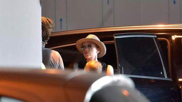 Сегодня в Берлин прибыла Скарлетт Йоханссон.