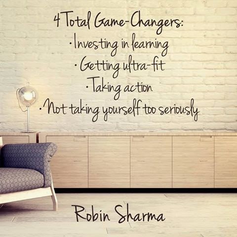 How do you change your game?