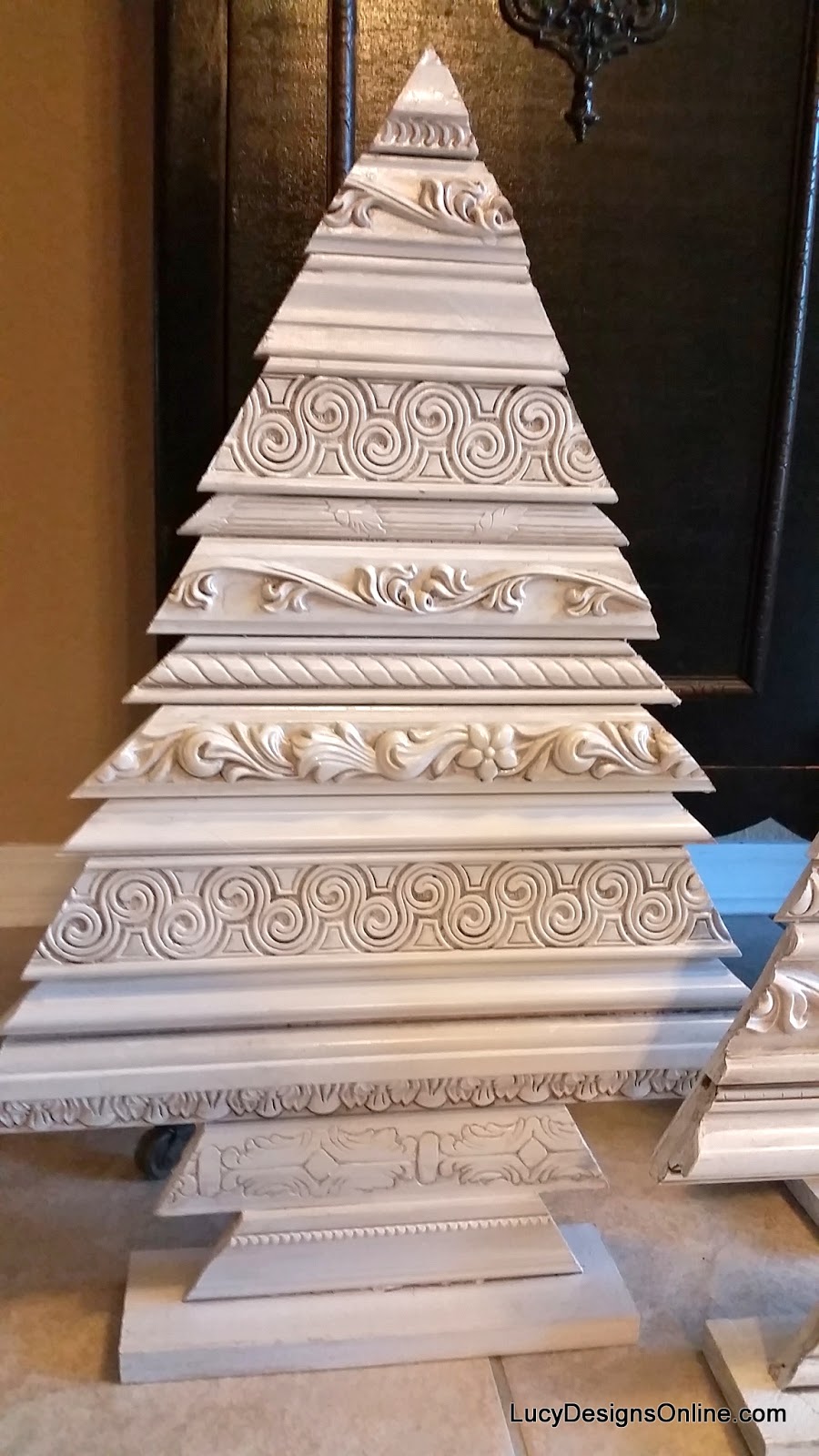 Alternative Christmas Tree Set, Wood Art Tree Sculptures Using