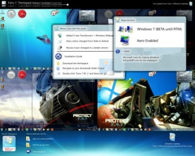 70 Beautiful Themes for Windows 7
