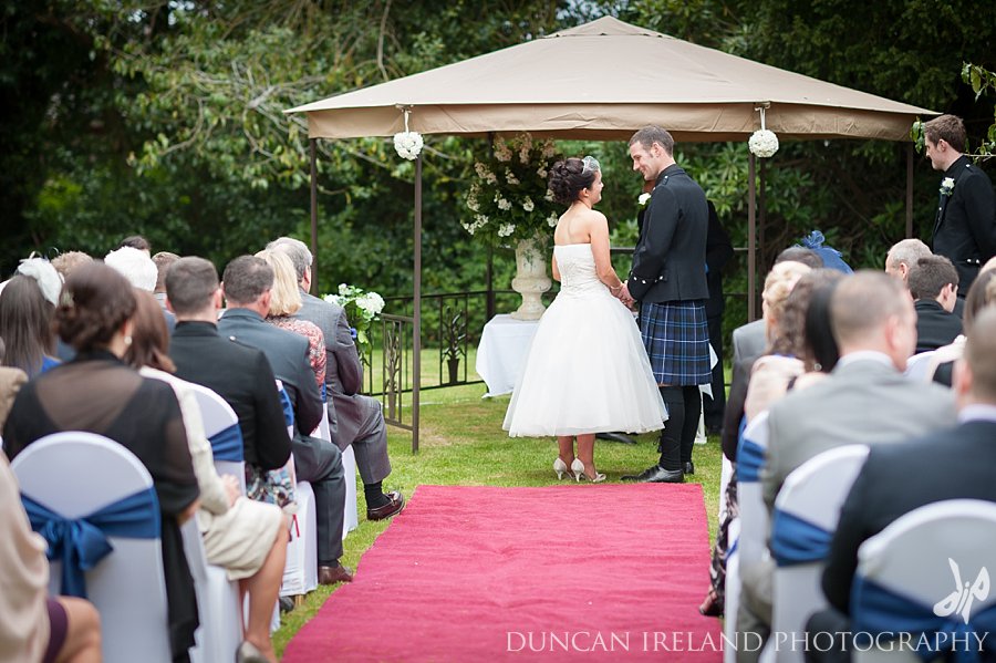 Gemma & Kevin's Moffat House Hotel Wedding Photography Duncan Ireland