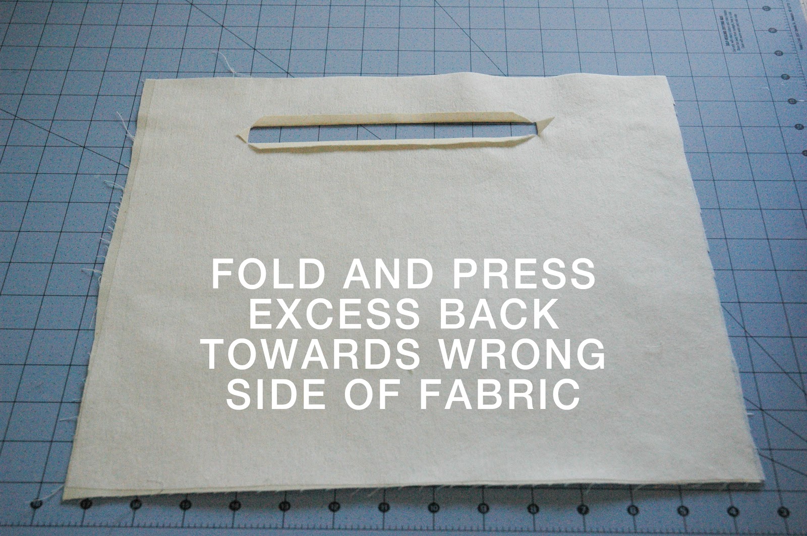 Kristina J. DIY Ideas DIY Style How To Make a Fabric Messenger Bag