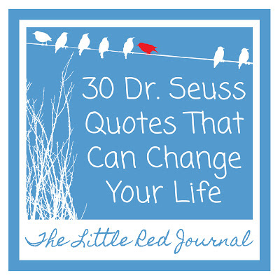 The Little Red Journal: 30 Dr. Seuss Quotes that Can Change Your Life