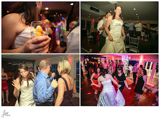 Sparkly Red Black Wedding at The Bedford Columns